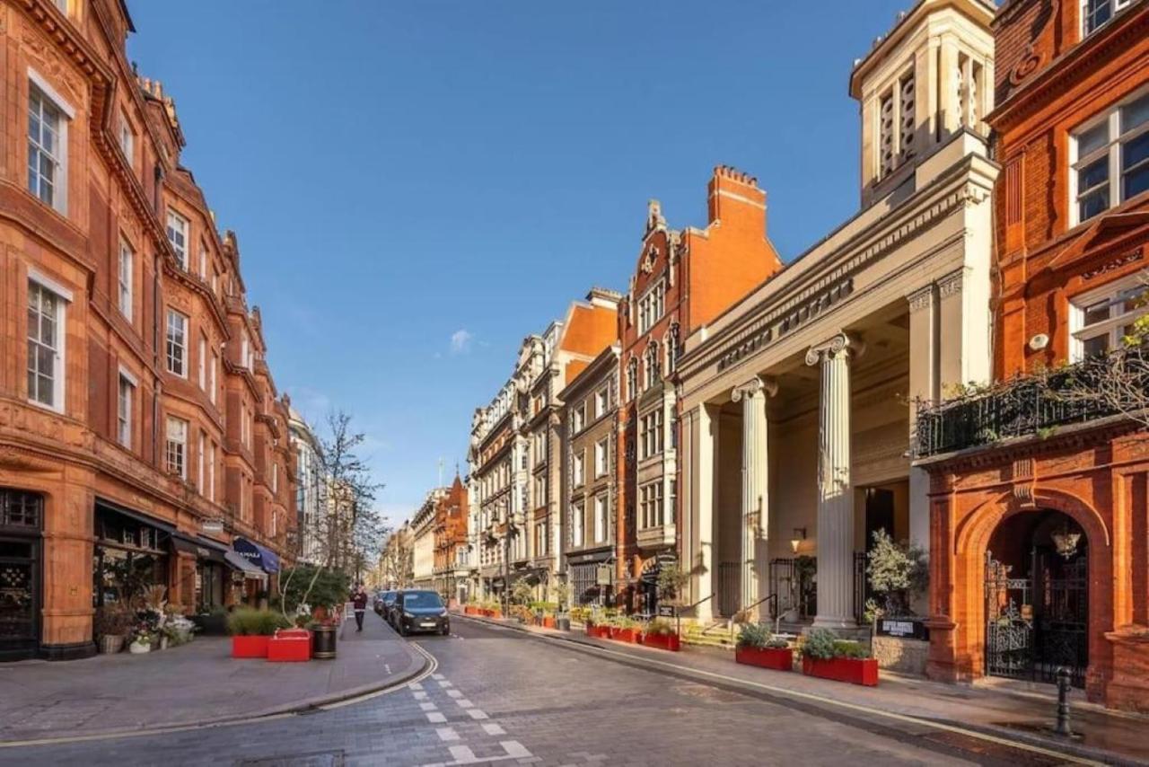 Posh 3 Bedroom Flat With Terrace And Indoor Fireplace In Mayfair, Near Hyde Park London Exteriör bild